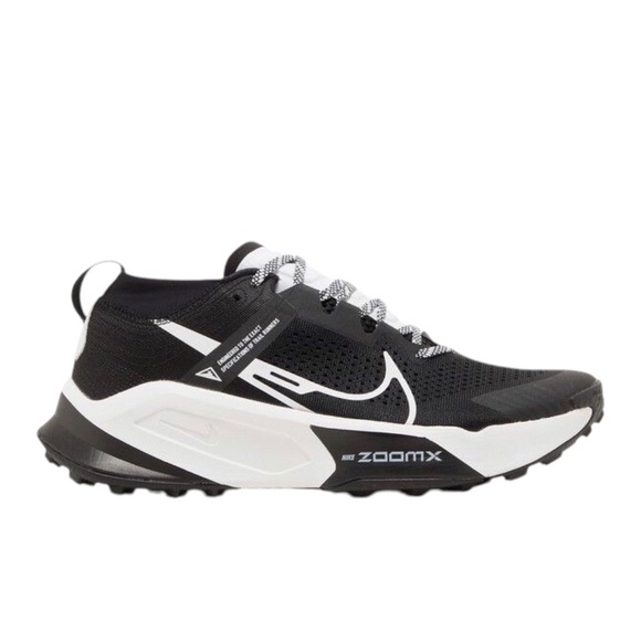 Nike ZoomX Zegma Trail Black White Mens Trail Running Shoes DH0623 001 NEW - Picture 2 of 6